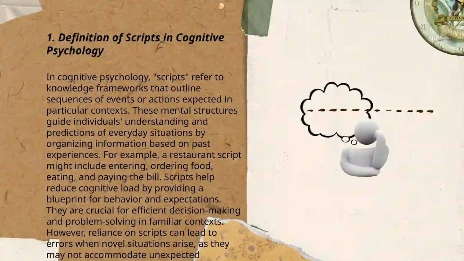 Presentation on Scripts, Scenarios, and Schematic Mental Models 3