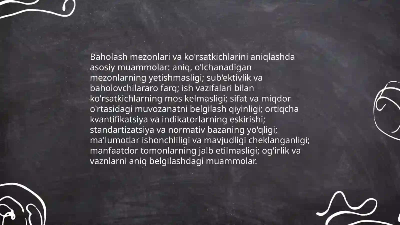 Inson resurslarini boshqarish jarayonida ish faoliyatining sifati va miqdorini baholash muammolari 3