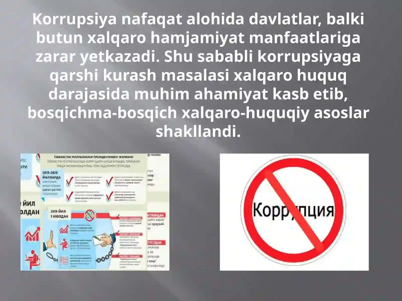 Korrupsiyaga qarshi kurashishning xalqaro-huquqiy asoslari 3