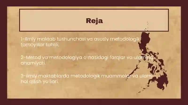 Ilmiy maktab tushunchasi va asosiy metodologik tamoyillar 3