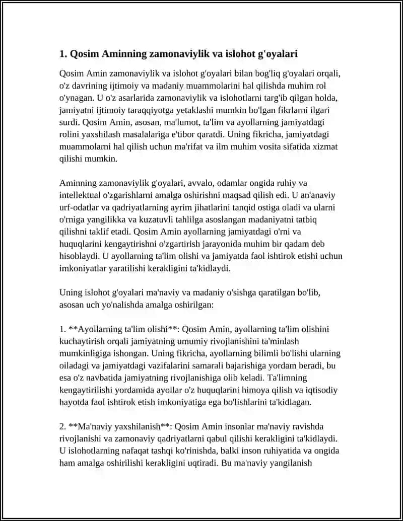 QOSIM AMINNING FALSAFIY QARASHLARI 3