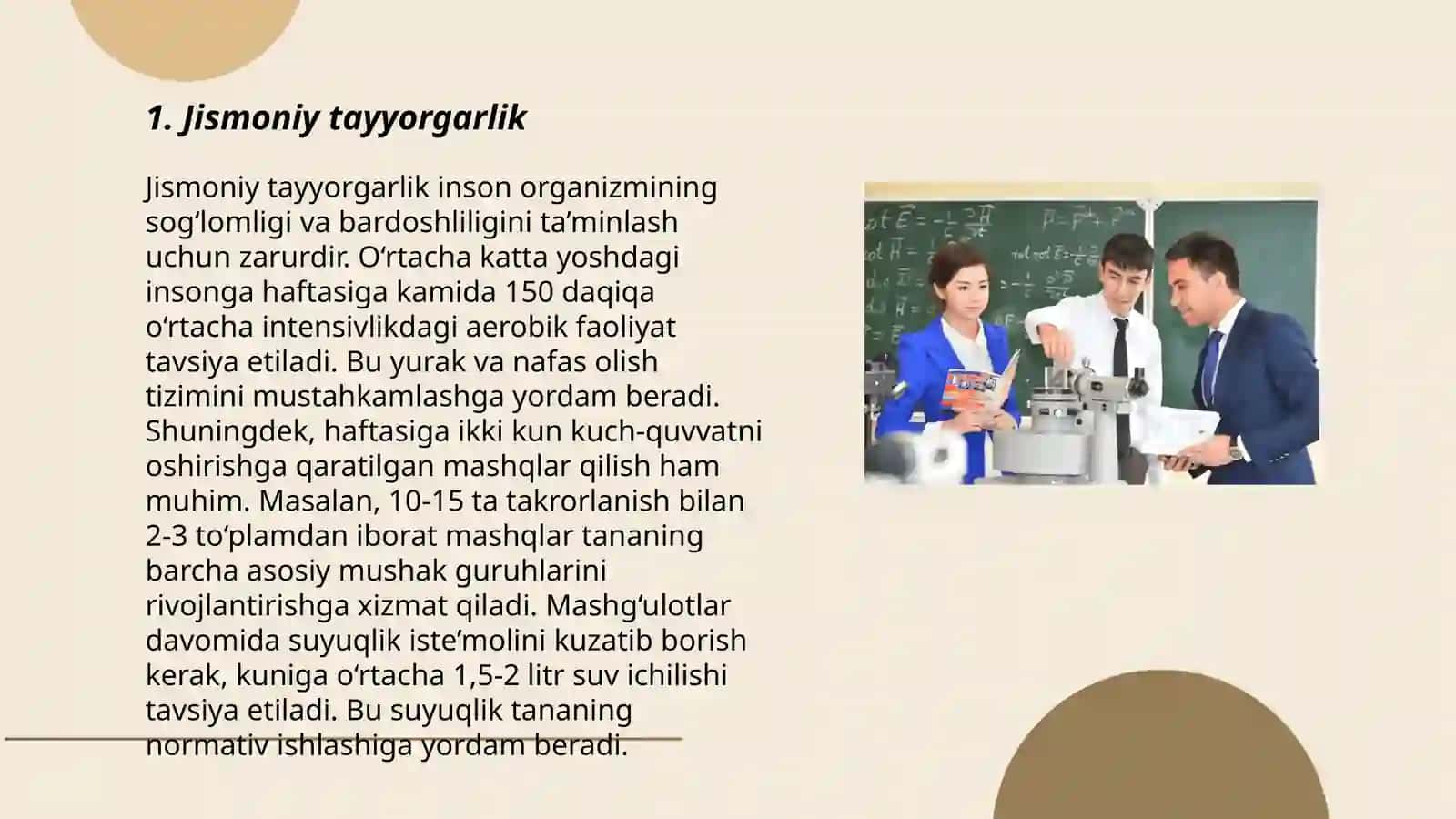 Harbiy xizmatga tayyorlash uchun individual reja 3