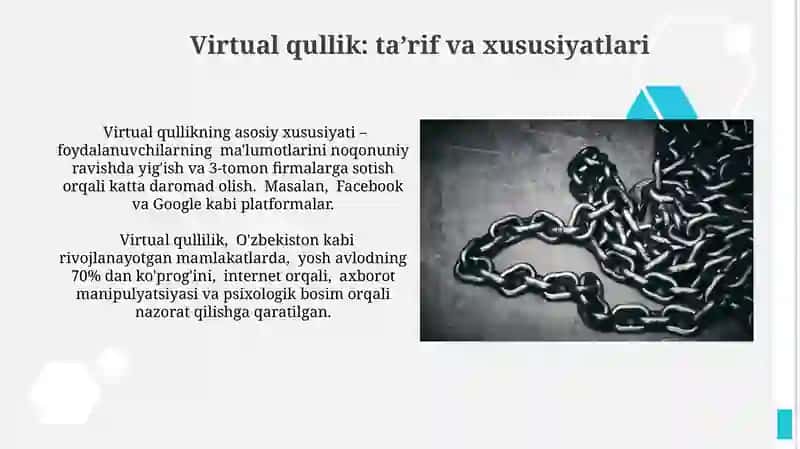 Virtual tutqunlik -manqurtlik vositasi 3