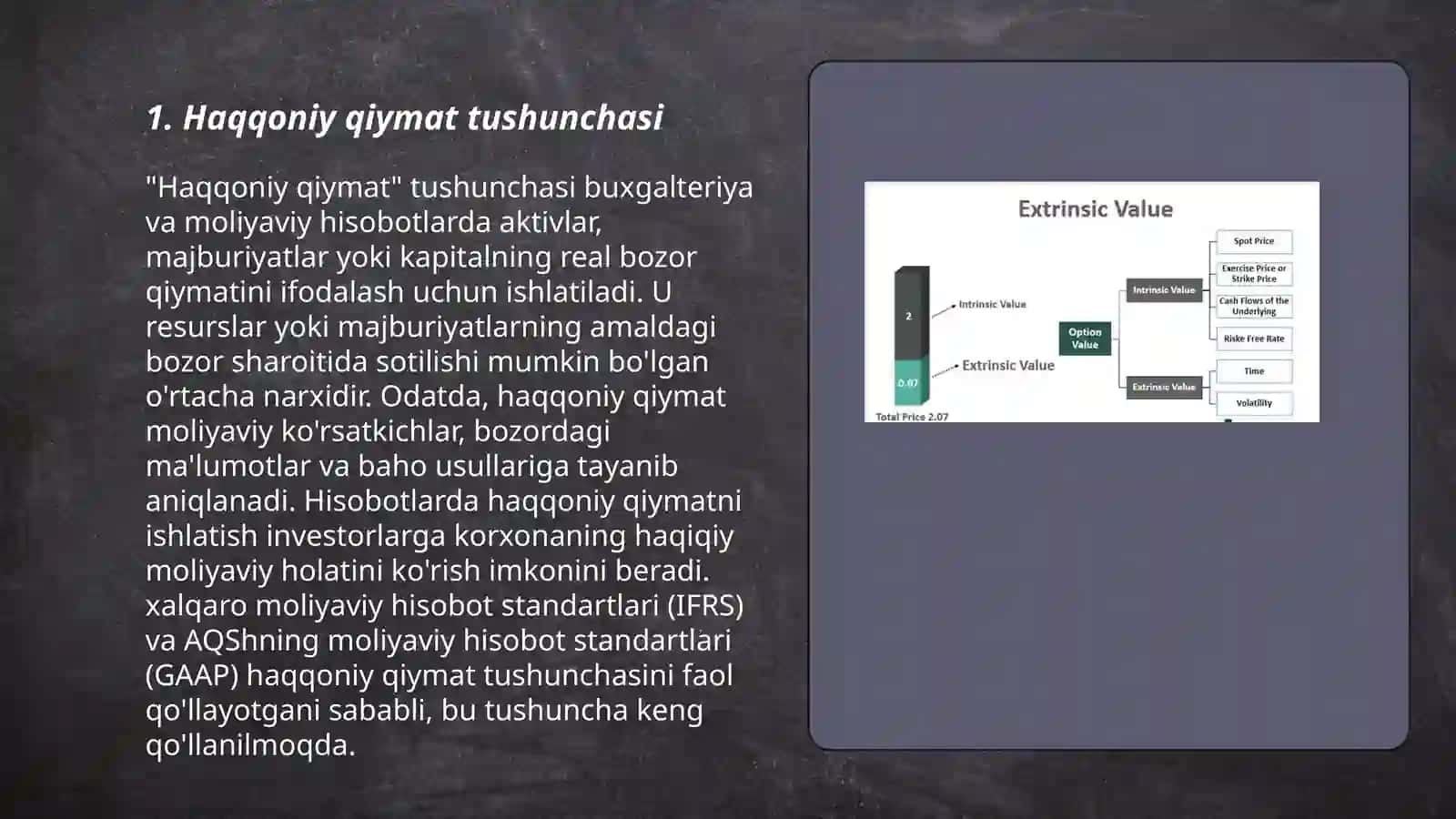 Haqqoniy qiymat 3