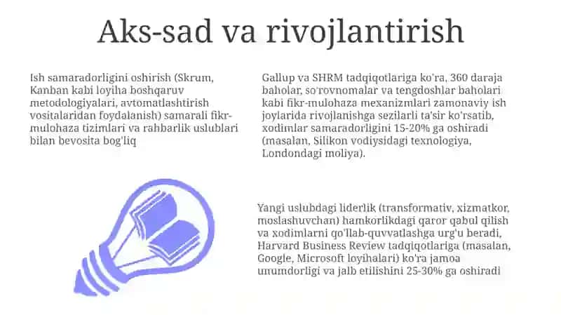 Yangi tipdagi rahbar va uning ish vaqti samaradorligi 3