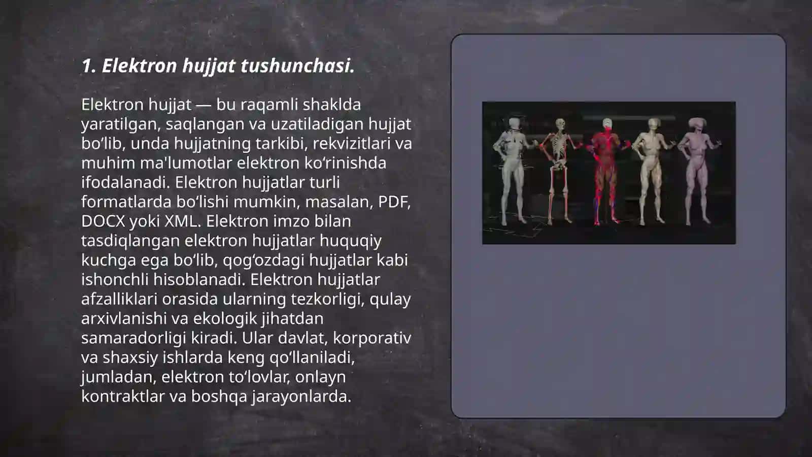 Elektron hujjatlar tayyorlash 3