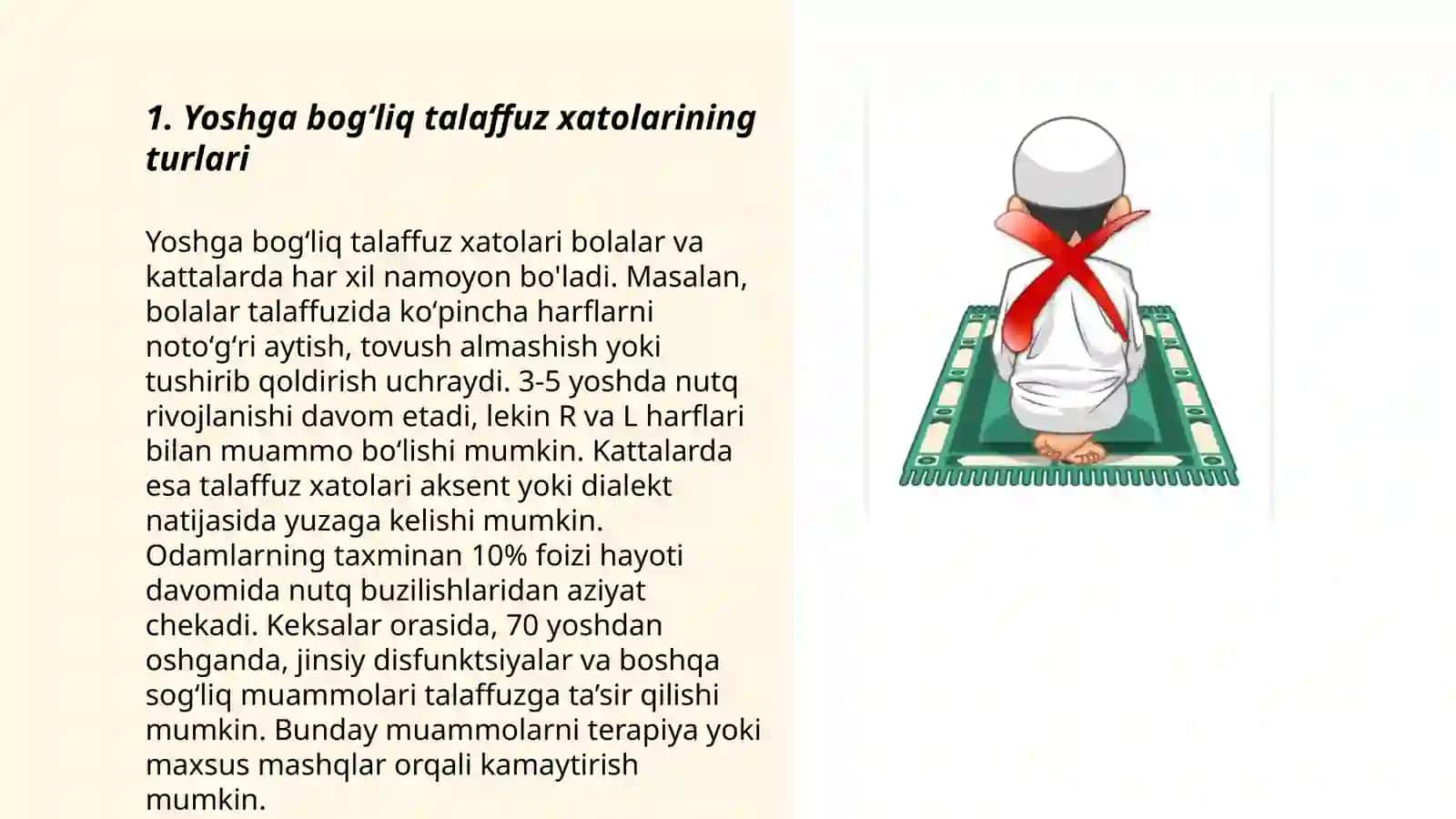 Talaffuzning yoshga bogʻliq xususiyatlarini bartaraf etish 3
