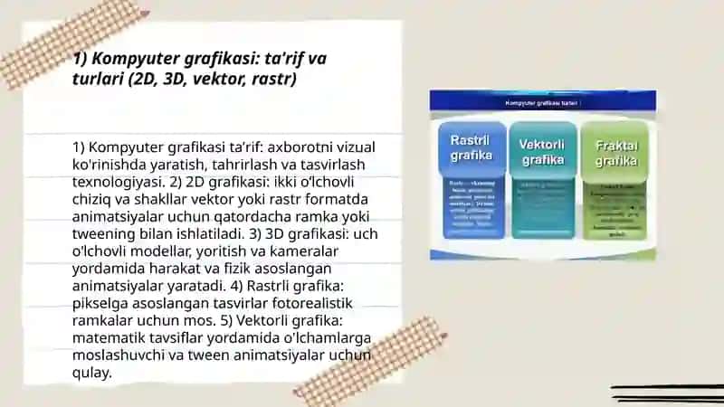 Kompyuterda garfik axborot bilan ishlovchi dasturlar 3