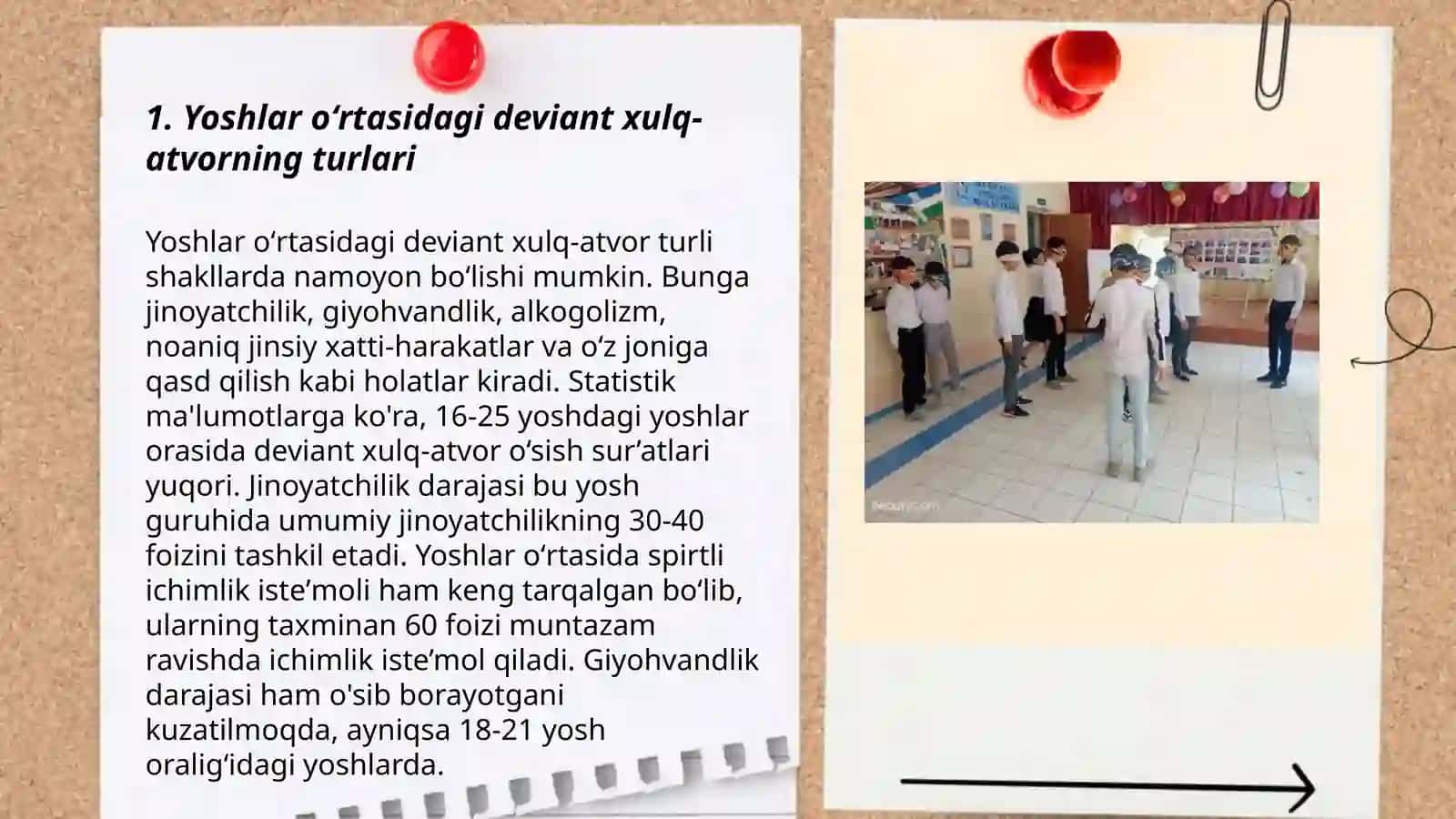 Yoshlar oʻrtasidagi deviant xulq-atvor profilaktikasi 3