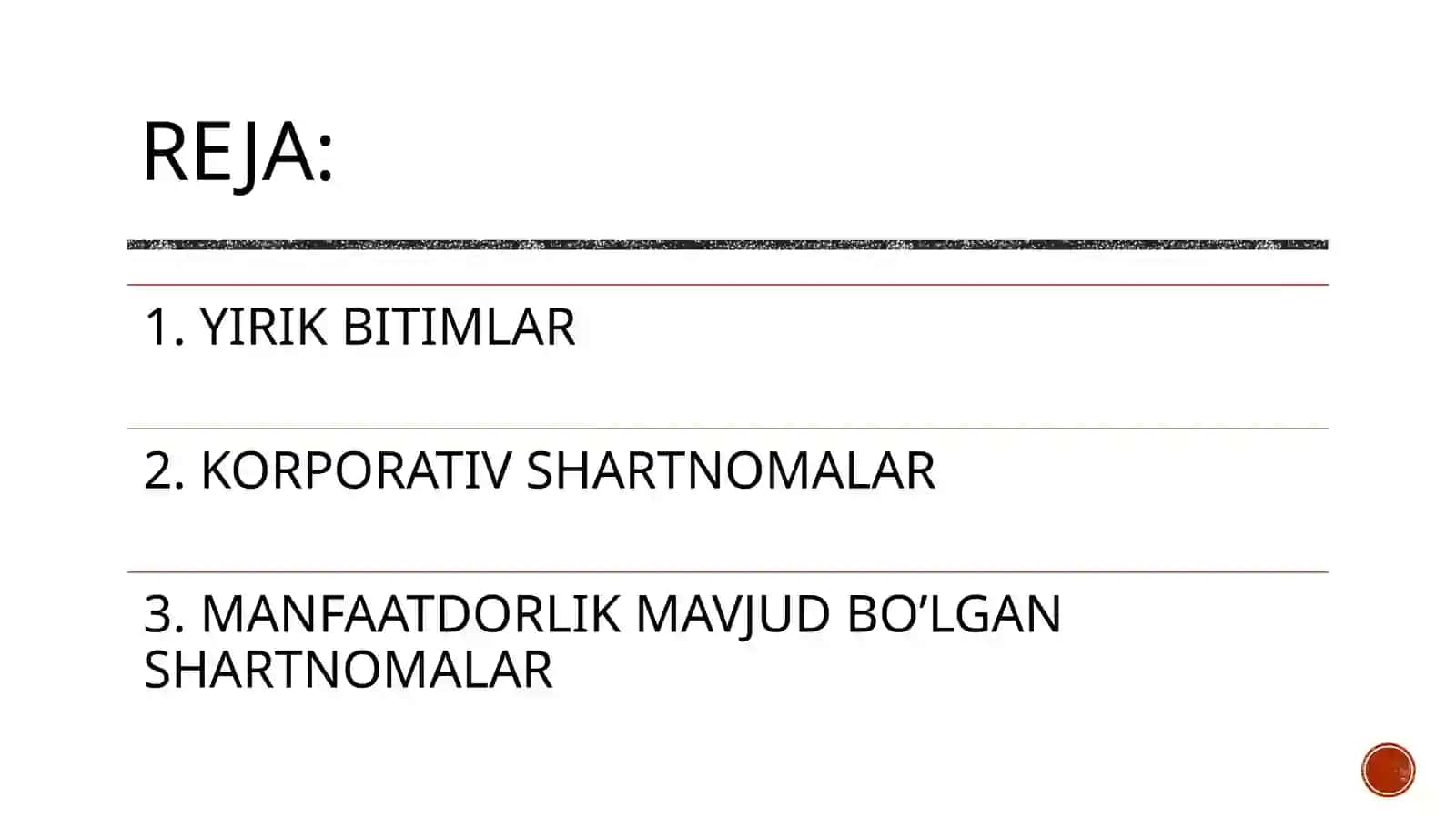 Xoʻjalik jamiyatlarda tuziladigan ayrim bitimlarni huquqiy tartibga solish 3