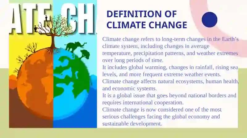 Climate Change: Economic Impact and Solutions. Discuss policies like carbon pricing 3