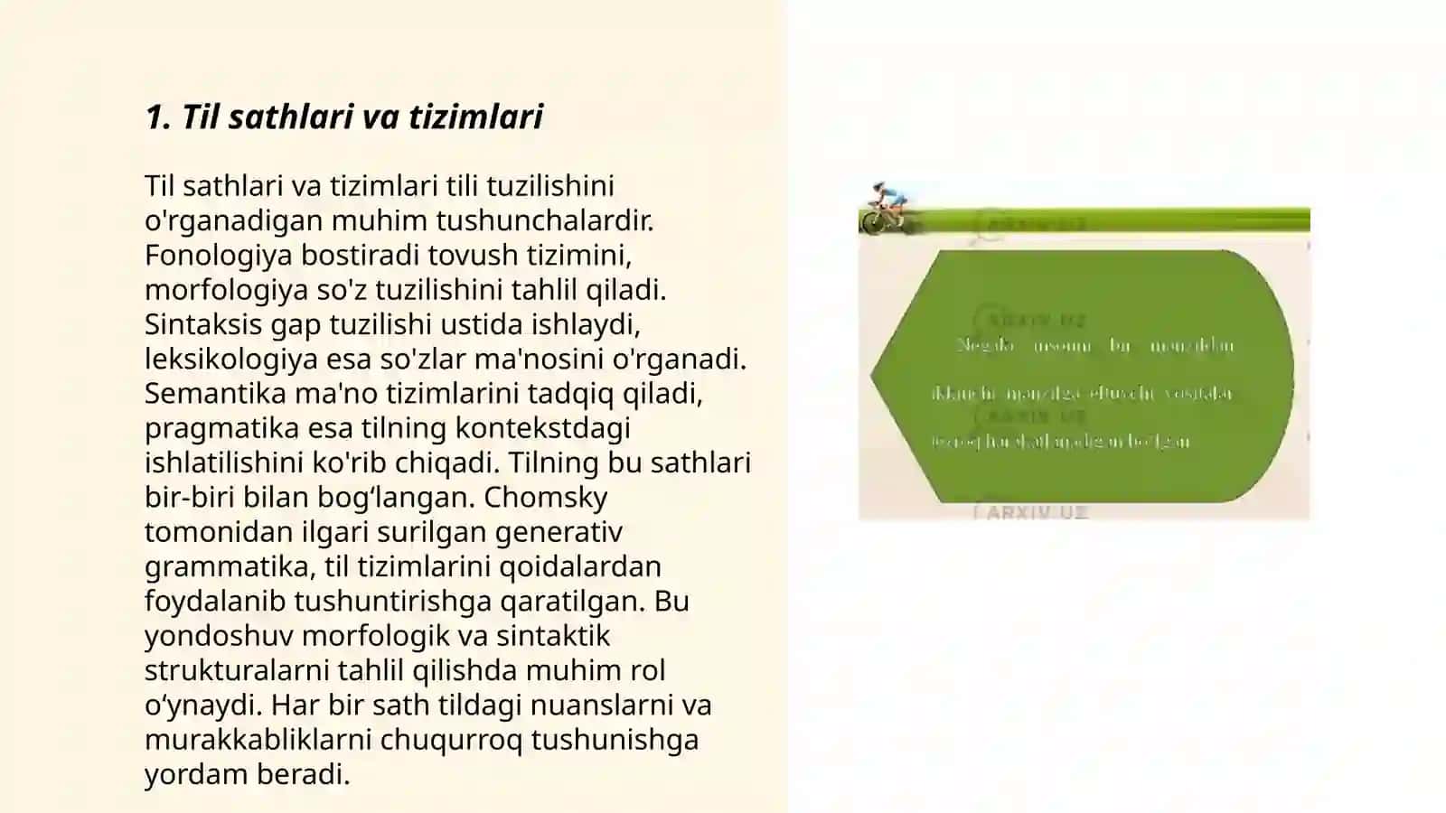 Til sathlari va uning birliklari 3