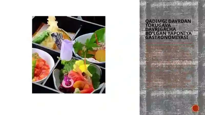 YAPONIYA DAVLATINING GASTRONOMIYASI RIVOJLANISH BOSQICHLARI TAHLILI 3