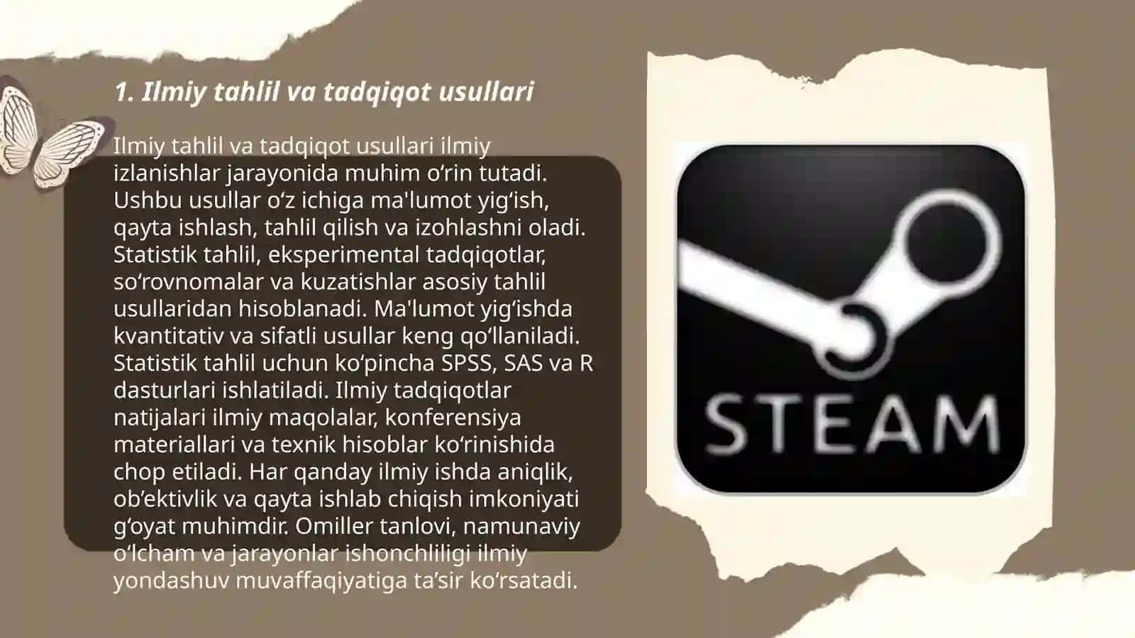Ilmiy tahlil va tadqiqot usullari 3