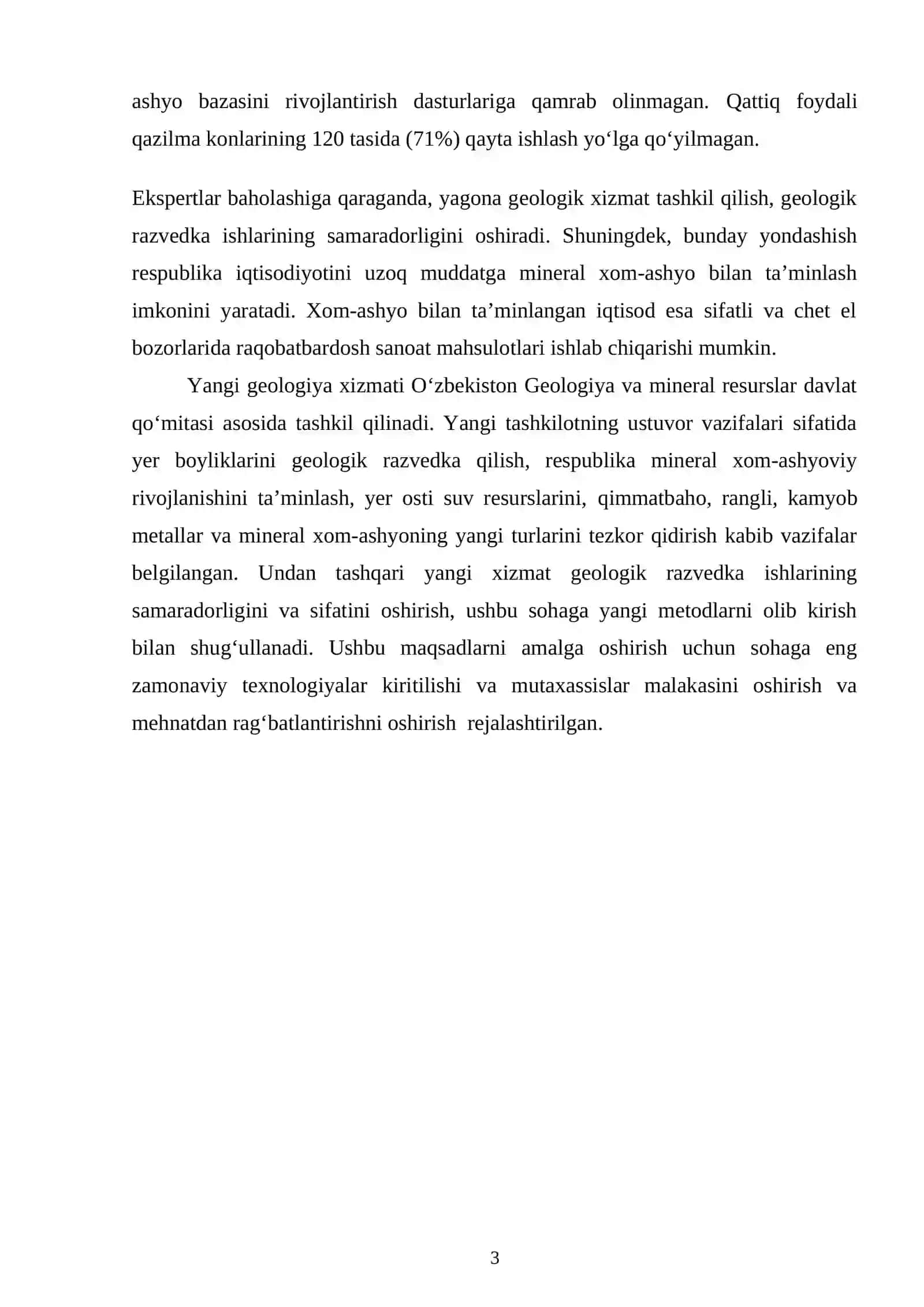 TABIIY RESURSLARNI IQTISODIY – GEOGRAFIK O’RGANISH 3