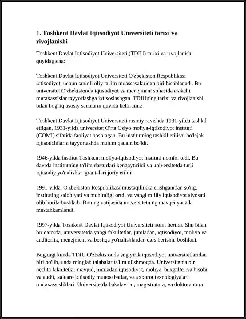 Toshkent Davlat Iqtisodiyot Universiteti 3