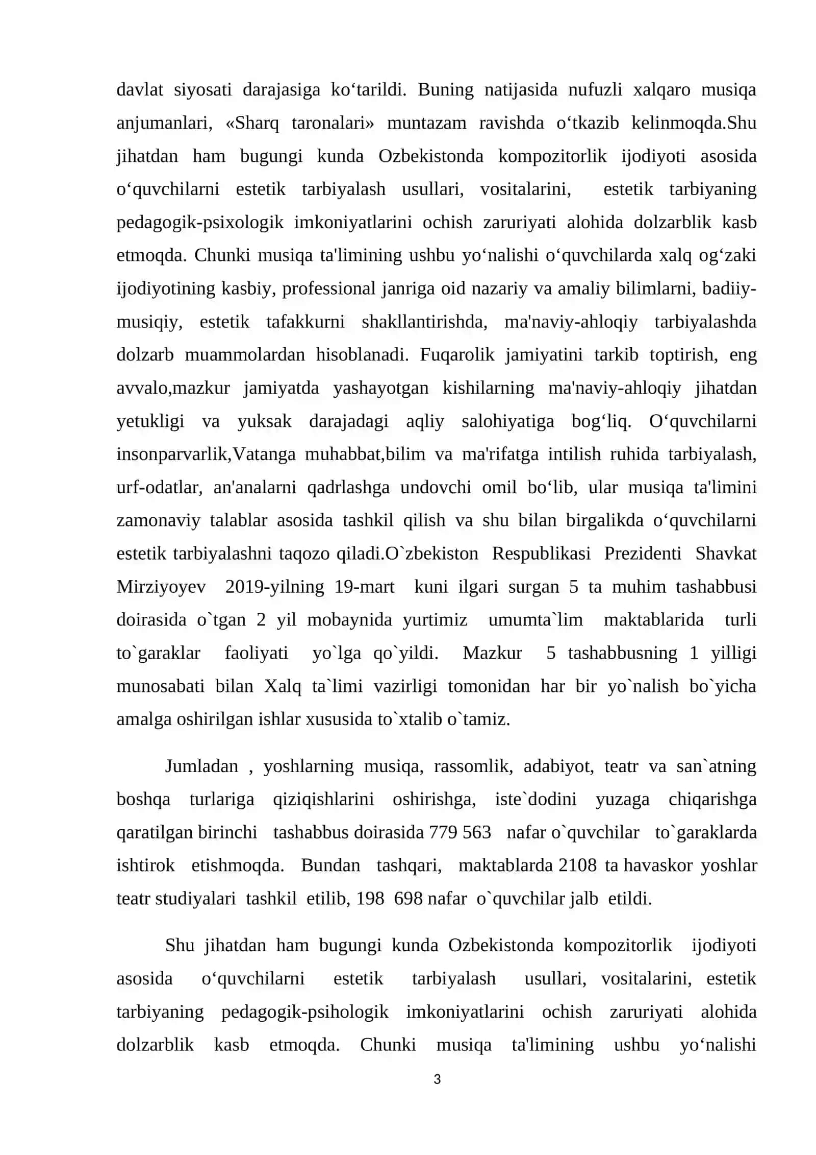 Mavzuning dolzarbligi.Musiqiy adabiyotlarining ta'siri turlicha 3