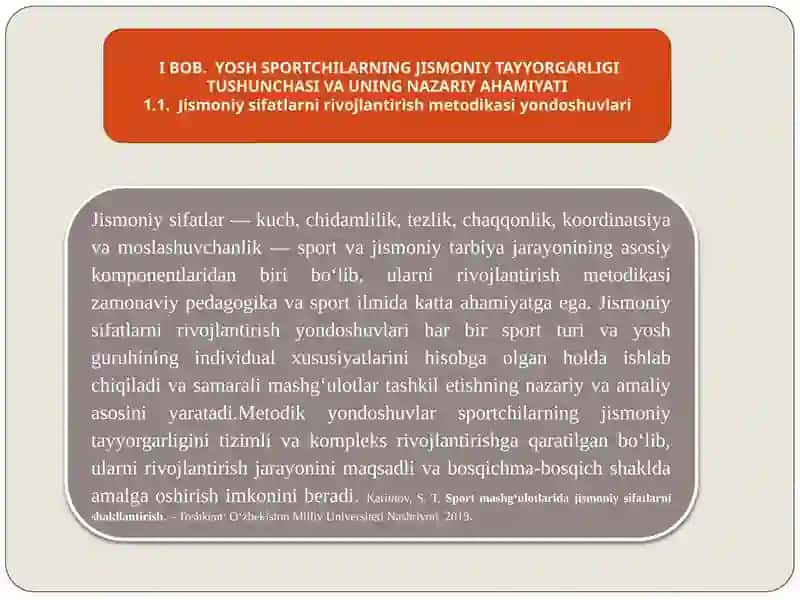 Yosh Sportchilar Bilan Mashg‘ulot Jarayonini Tashkil Etish 3