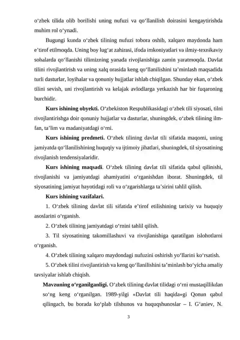 Oʻzbek Tilining Davlat Tili Sifatida Maqomi 3