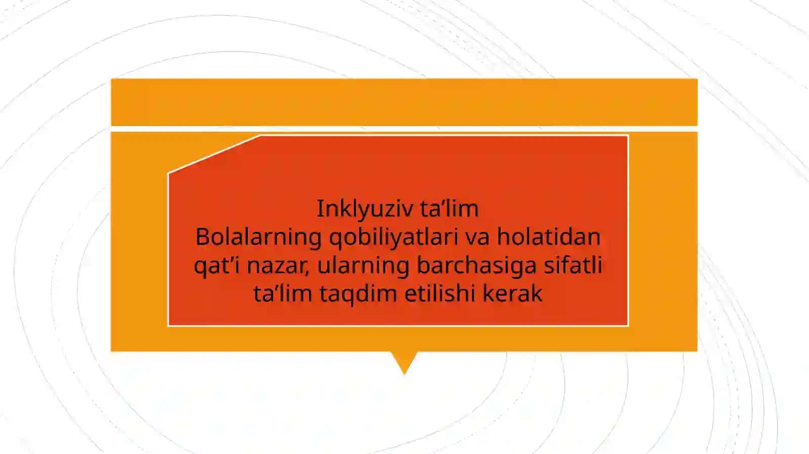 INKLYUZIV TA'LIM PRINSIPLARI, METODLARI, KATEGORIYALARI 3