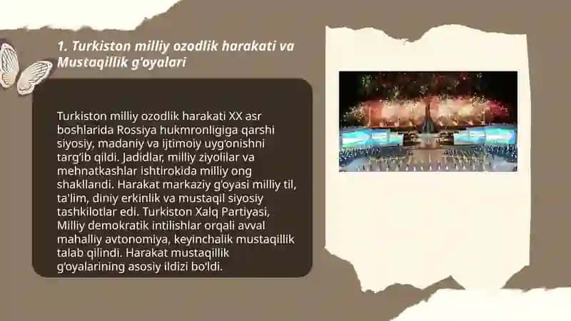 Òzbekistonda Mustaqillik g'oyalarining tarixiy asoslari 3