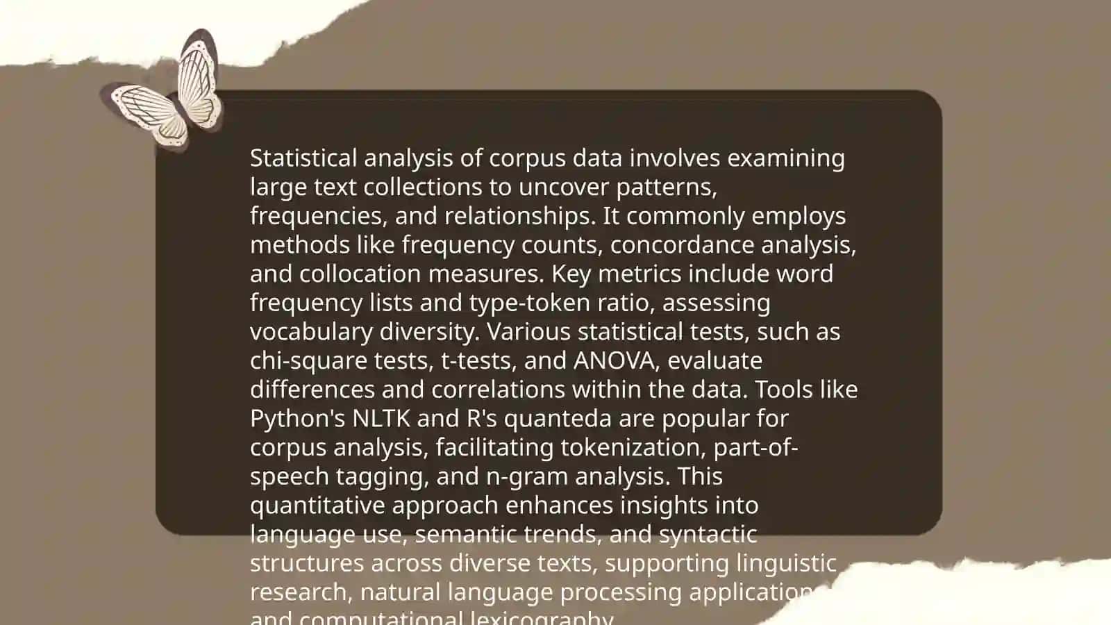 Statistics and Data Visualization in Corpus Linguistics 3
