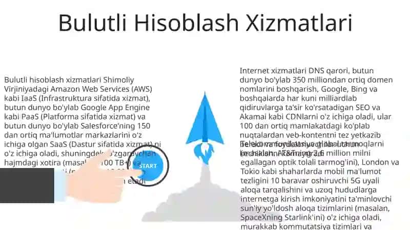 Bulutli hisoblash xizmatlari 3
