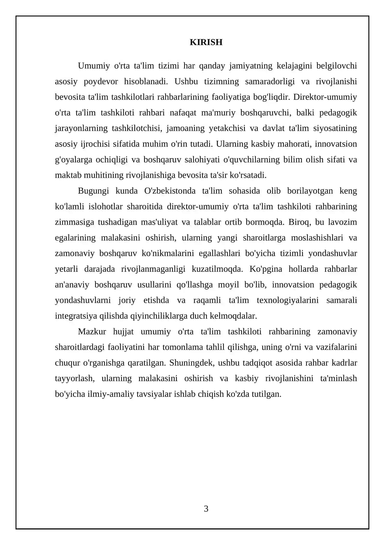 Direktor-umumiy o'rta ta'lim tashkiloti rahbari 3