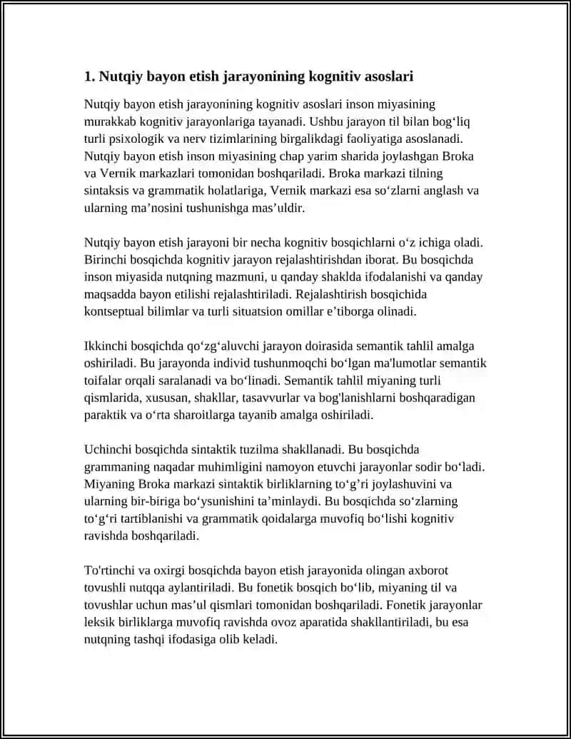 NUTQIY BAYON ETISHNING VUJUDGA KELISHI VA TUSHUNISH MUAMMOLARI 3