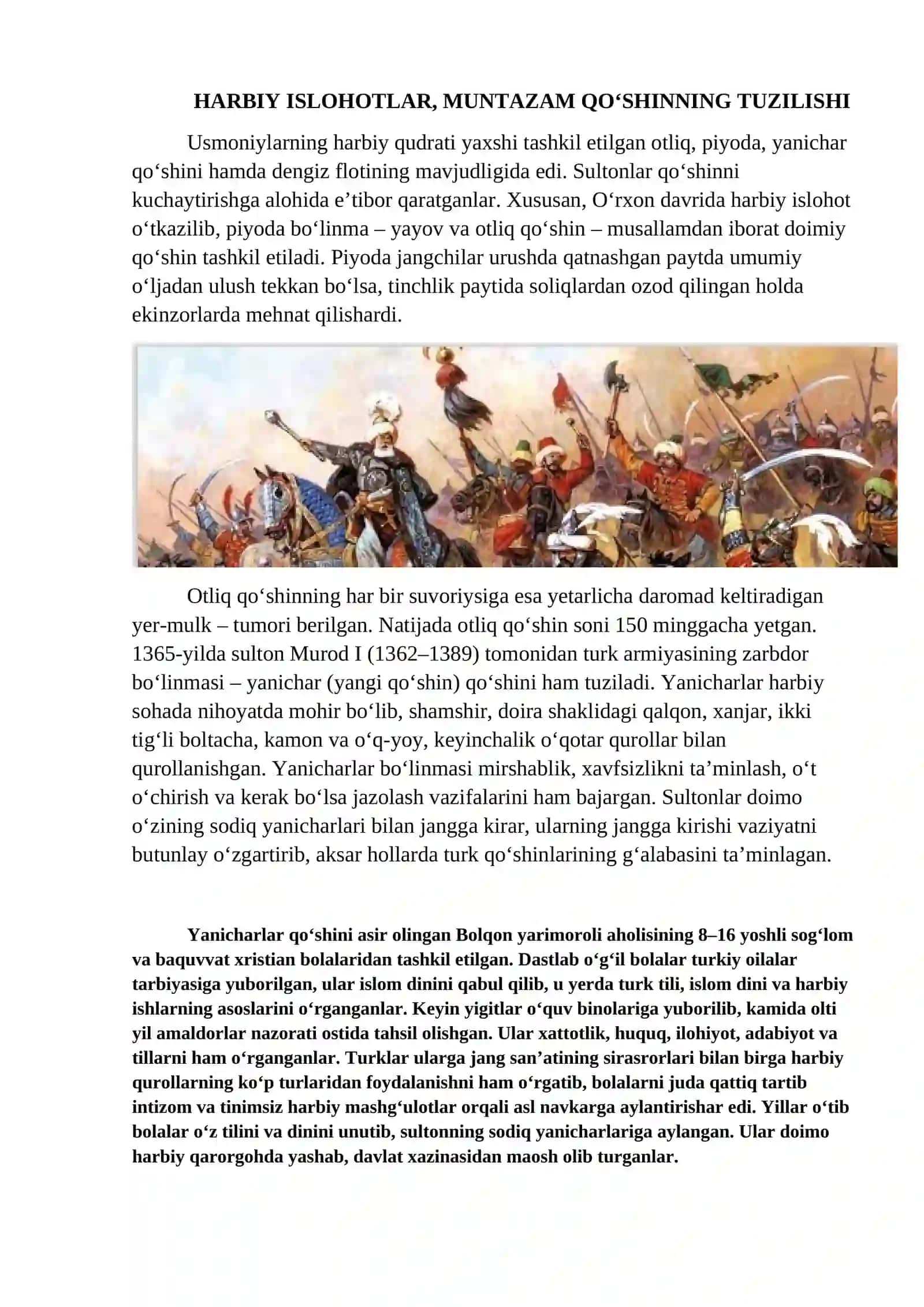Uch qit’ani birlashtirgan sultonlik (Usmoniy turklar davlati) 3