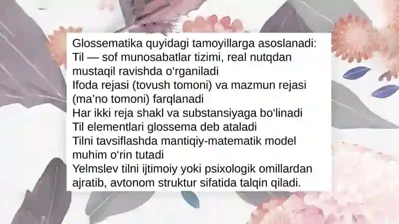 Glossematika maktabi 3