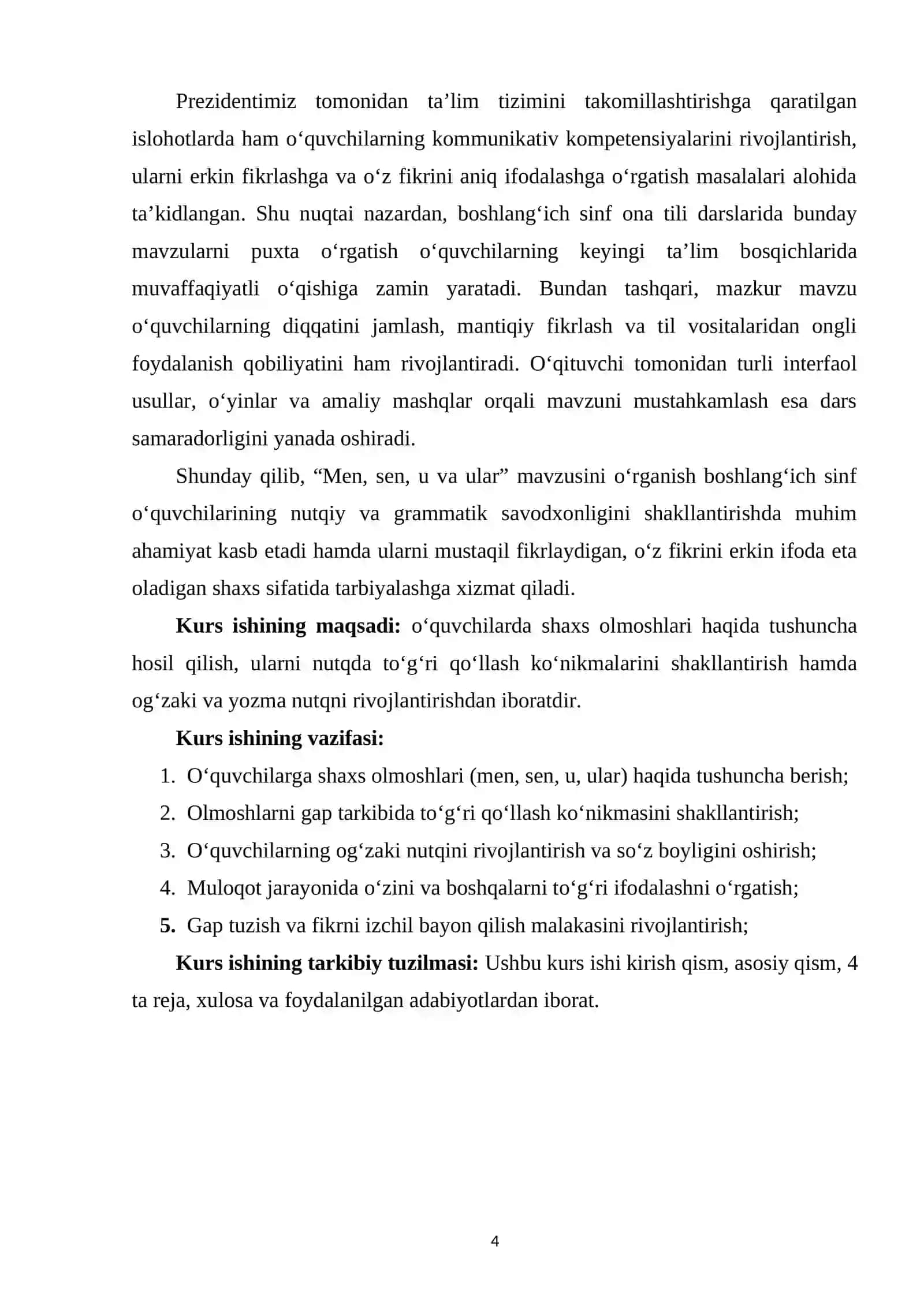 “Men, sen, u va ular” mavzusini o‘rganish 3