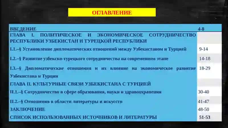 «МЕЖДУНАРОДНОЕ СОТРУДНИЧЕСТВО РЕСПУБЛИКИ УЗБЕКИСТАН С ТУРЕЦКОЙ РЕСПУБЛИКОЙ (1991-2023Г.Г.)» 3