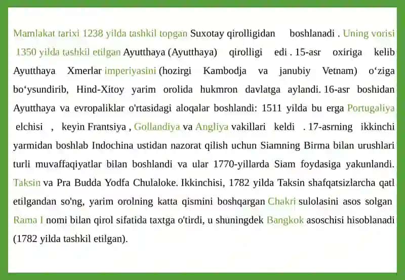 Tailand turizm resurslari va uning turizmni rivojlantirish istiqbollari 3