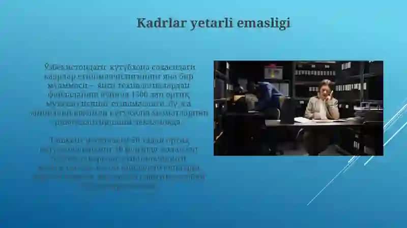 Kutubxona axborot faoliyati xizmat kórsatishning hozirgi muammolari 3