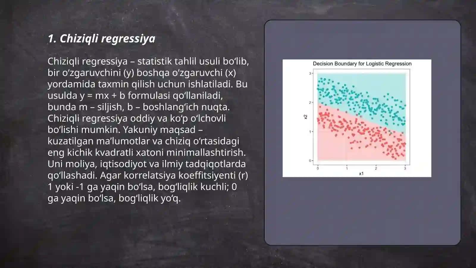 Chiziqli regressiya 3
