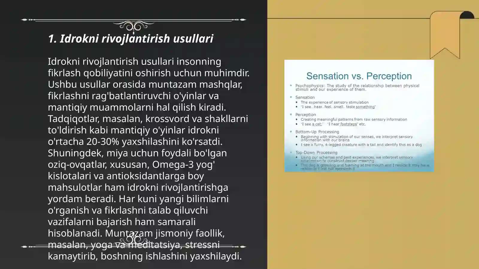 Idrok haqida malumotlar 3