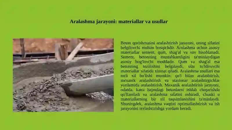 Beton qorishmasini isotosh yordamida  Issiq qoliplash usulida qotish jarayonini tezlashtirish termos usulini mohiyati 3
