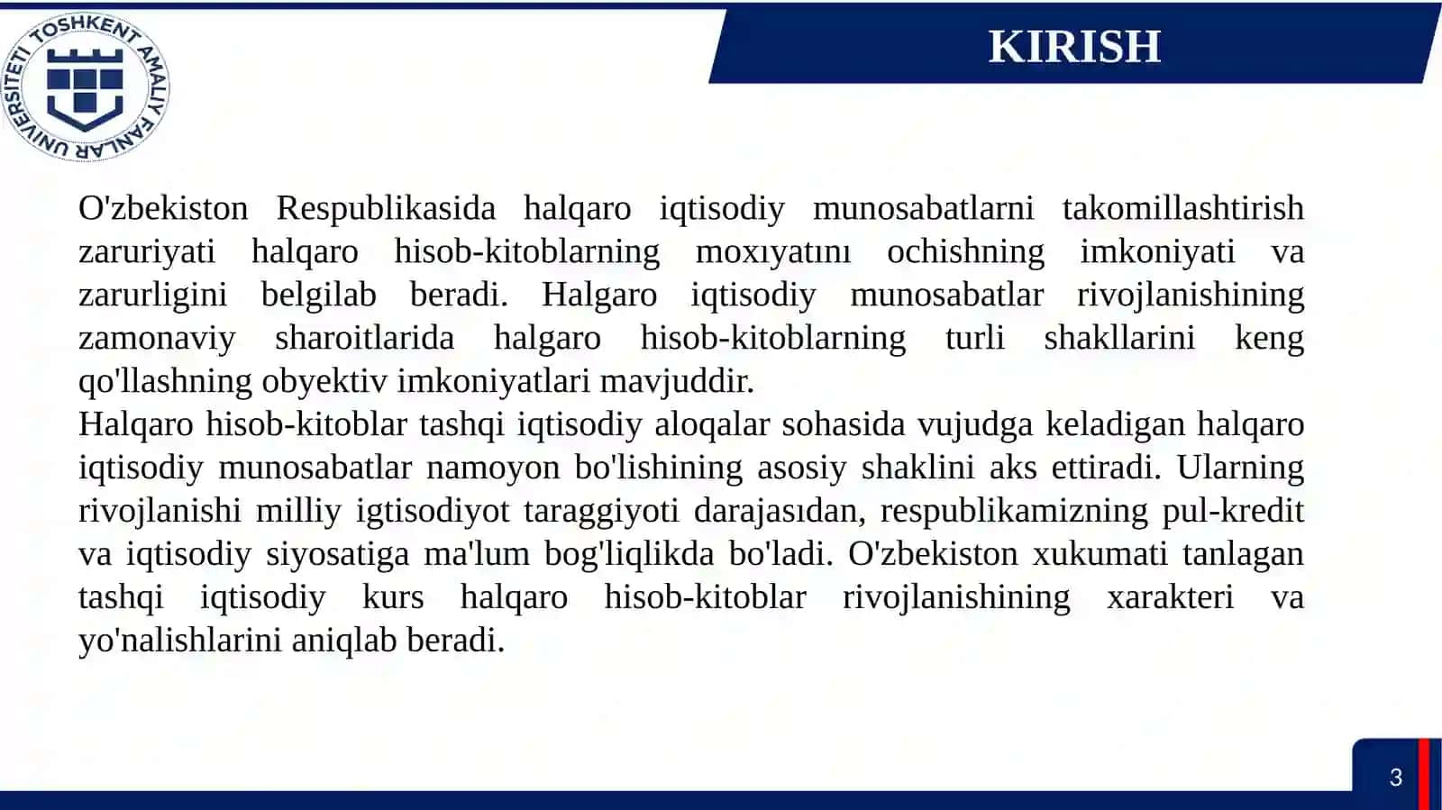 Xalqaro buxgalteriya hisobi tizimlarining umumiy tavsifi 3