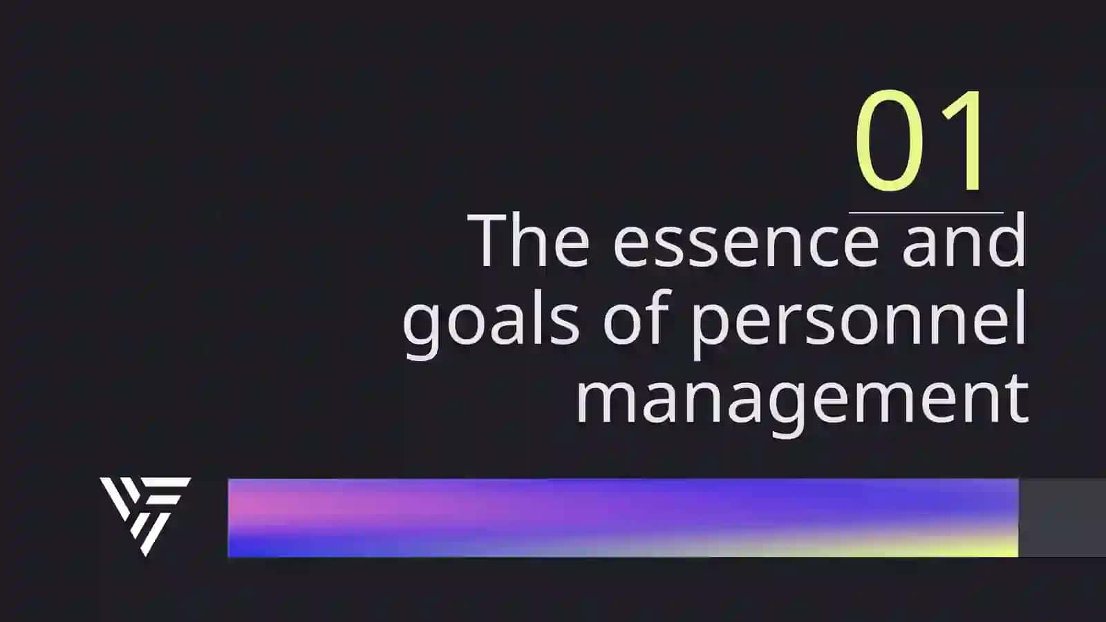 The Essence and Goals of Personnel Management 3