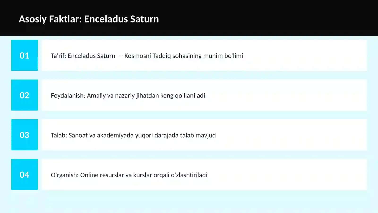 Enceladus Saturn 3