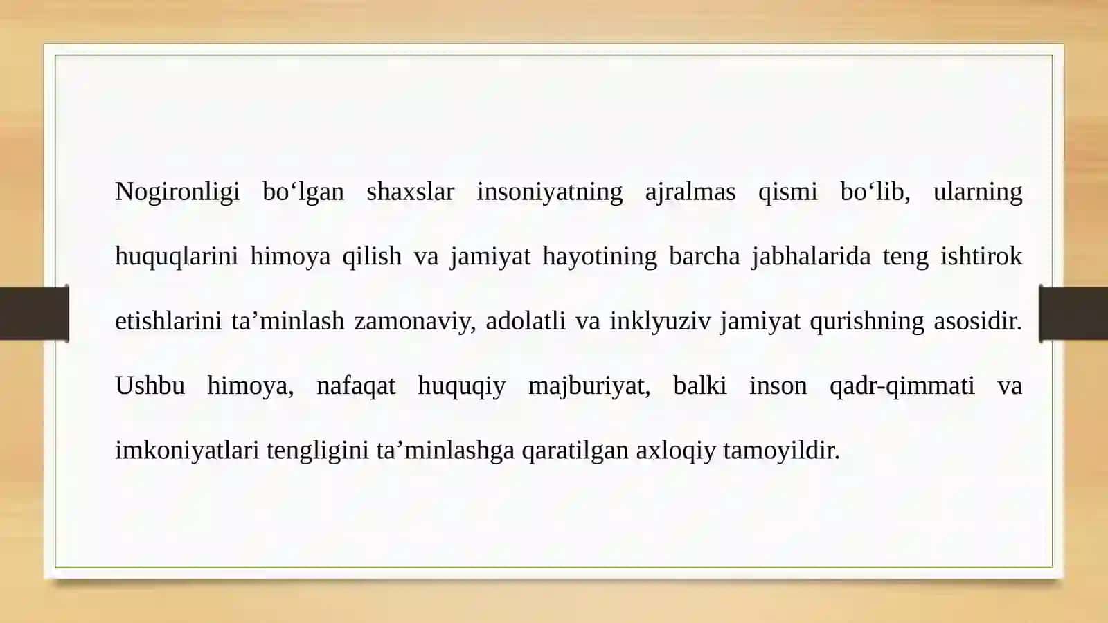 NogironligiboʻlganshaxslarninghuquqlariNIHIMOYA QILISH 3