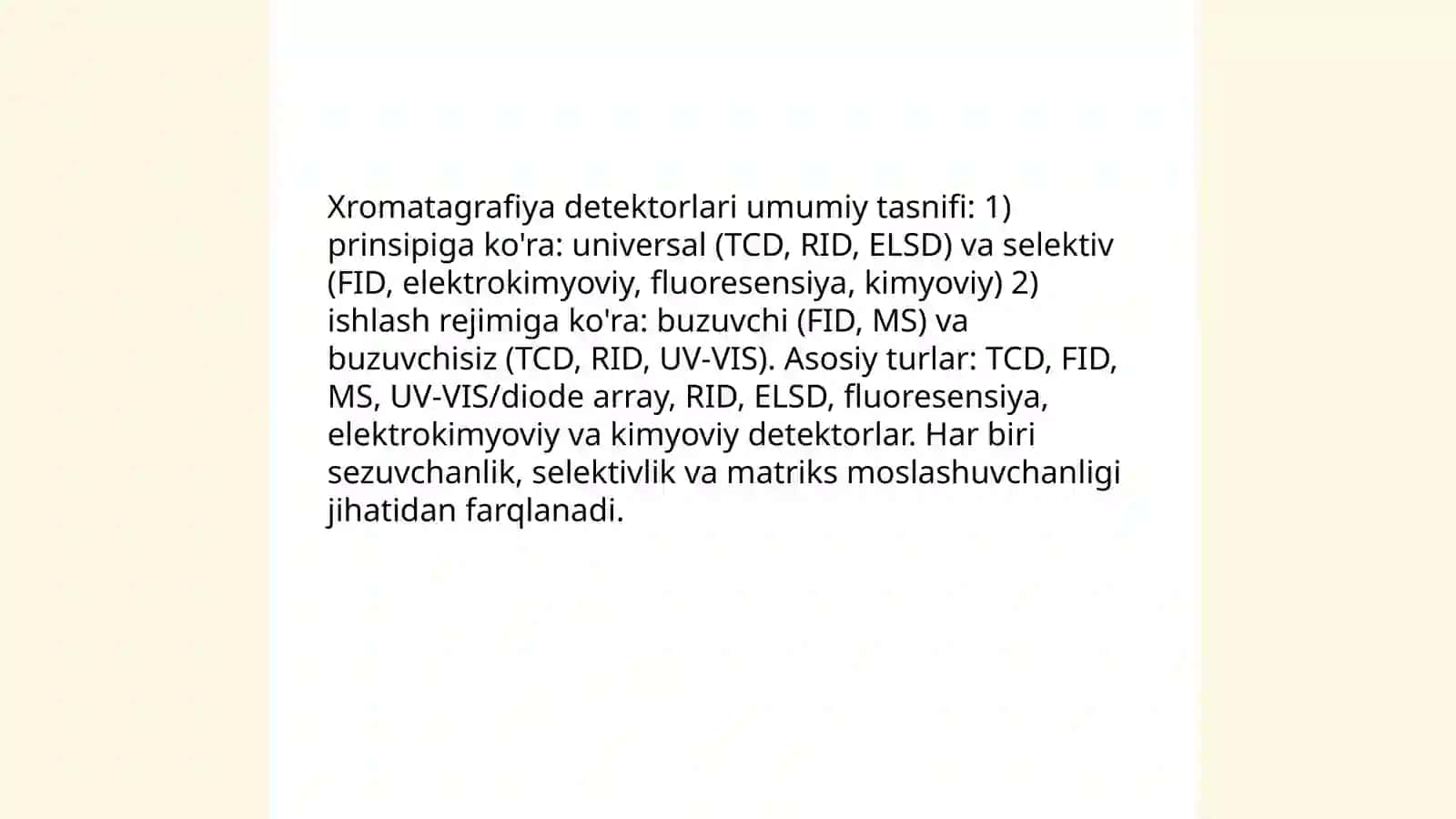 Xromatagrafiya detektorlari 3