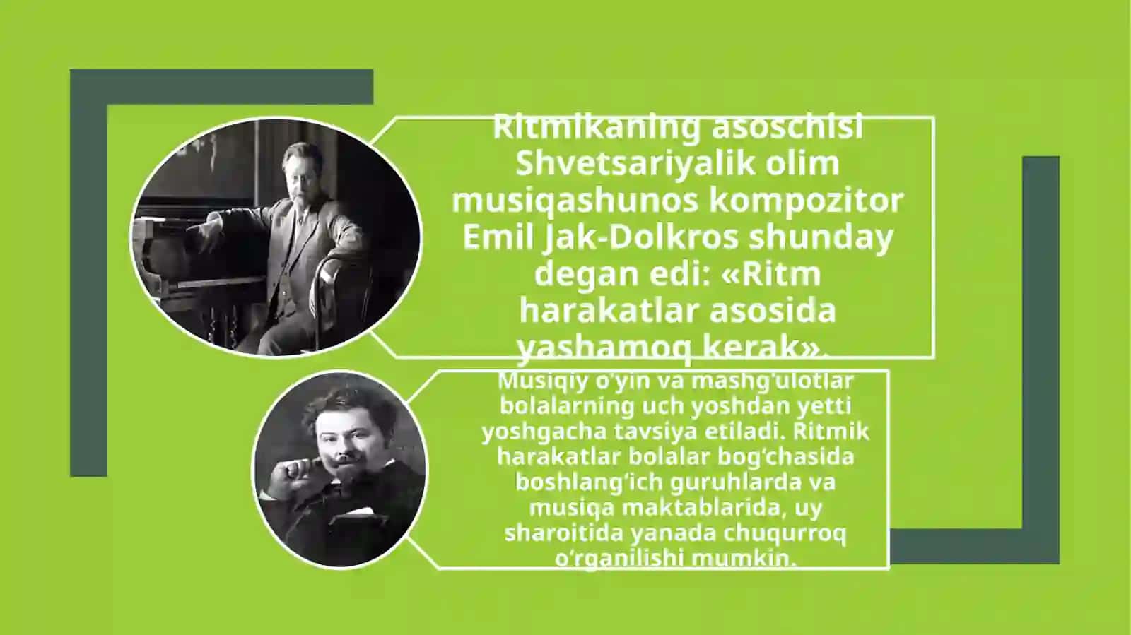 Bolalarning musiqa ta'lim fanidan tayyorlagan taqdimot ishi 3