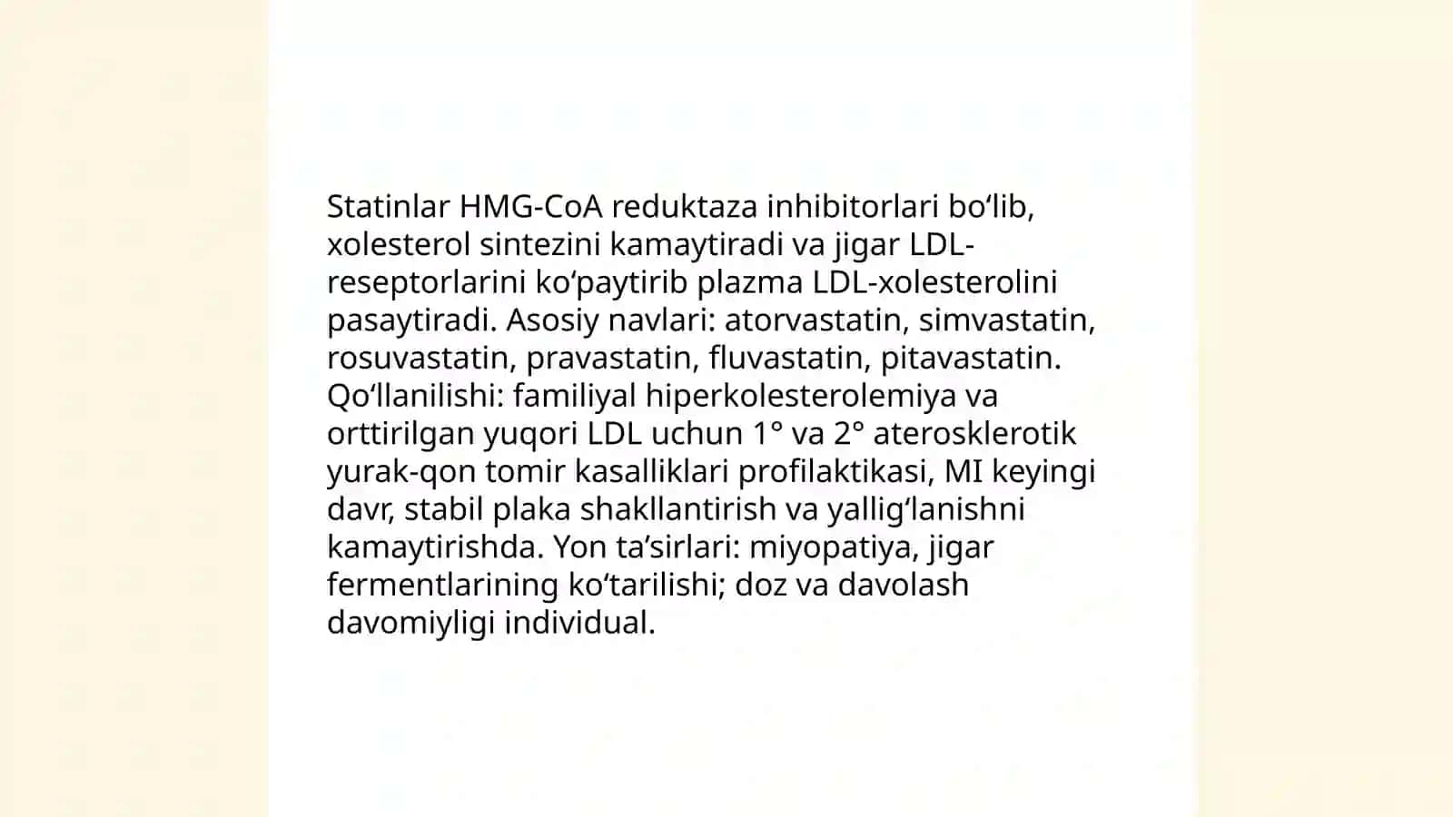 Aterosklerozga qarshi vositalar 3