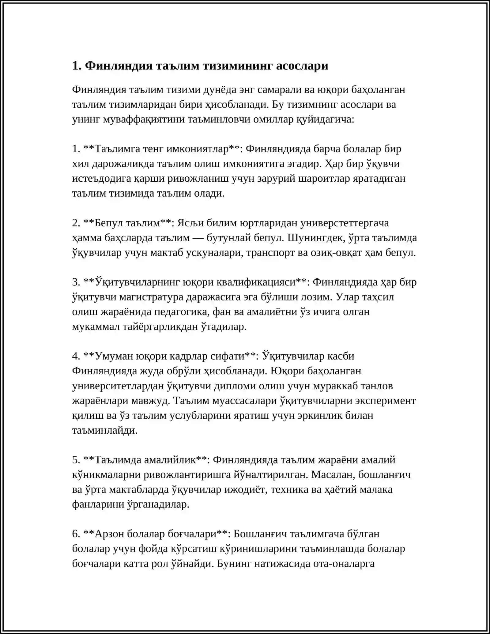 FINLANDIYA TALIMI 3
