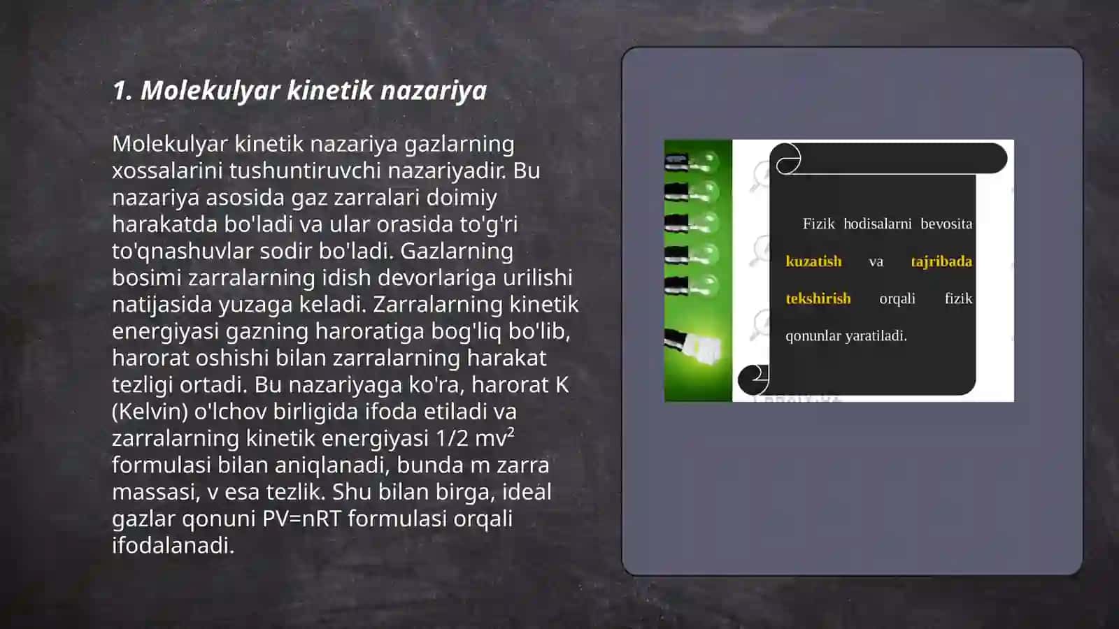 Molekulyar Fizika 3