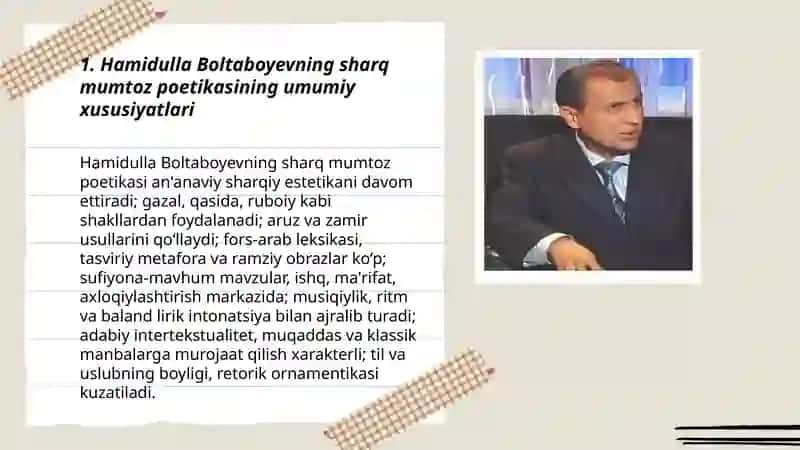 Hamidulla Boltaboyevning Sharq mumtoz poetikasi 3