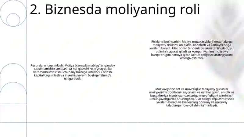 Moliyaning Mohiyati Va Vazifalari 3