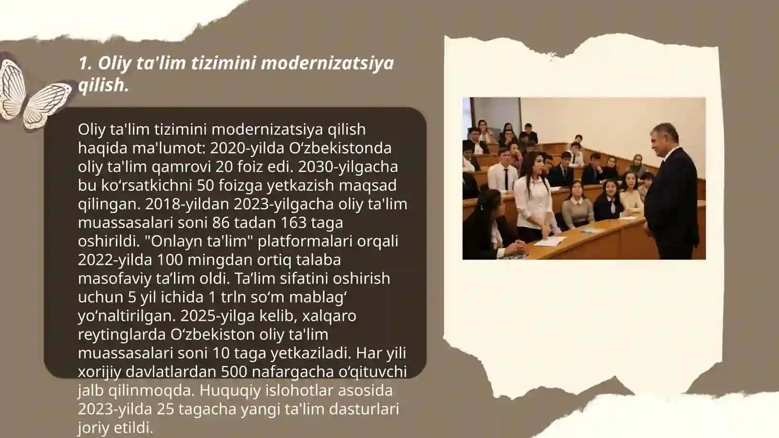 O'zbekiston Respublikasi oliy ta'lim tizimini 2030-yilgacha rivojlantirish konsepsiyasi 3